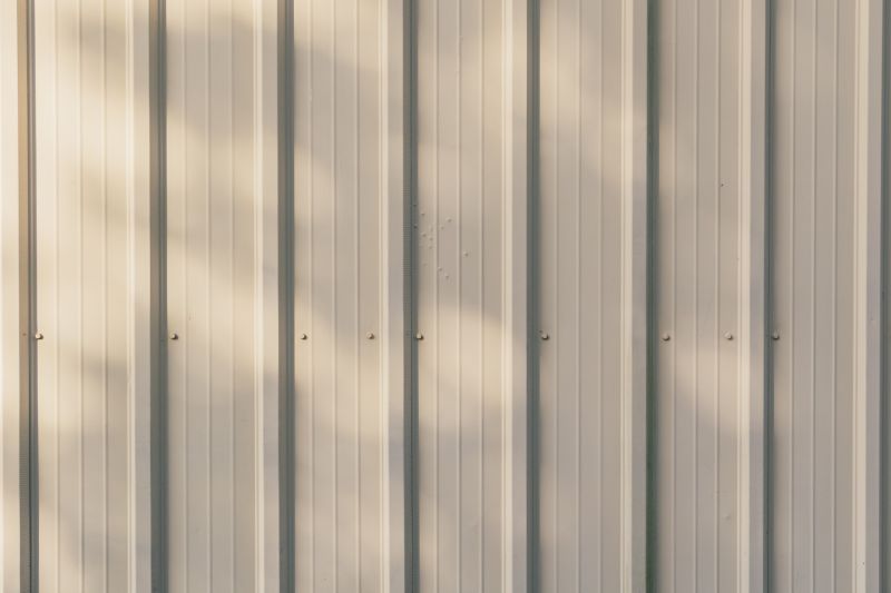 Close-up of Aluminum Panel Fitting